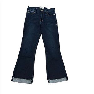 Frame denim Le crop mini boot cut jeans